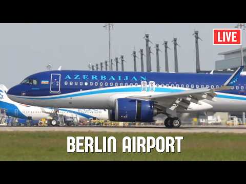 🔴LIVE BERLIN AIRPORT Plane Spotting BER, 25.05.26