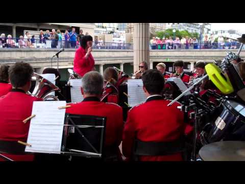 Heathfield Silver Band concert on Eastbourne Bandstand, Sunday 29th June 2014