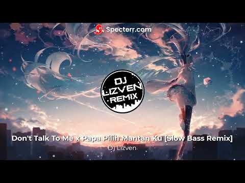 Dj Lizven - Don't Talk To Me x Papa Pilih Mantan Ku [Slow Bass Remix]