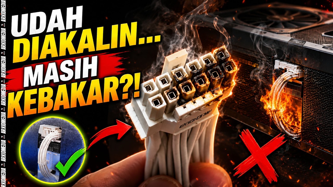 🔴 Live Stream #366 Sudah Lubangi Casing Biar Aman, Tapi Kabel RTX 5090 Tetap Gosong!