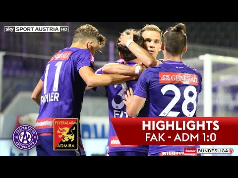 FK Austria Wien 1-0 FC Trenkwalder Admira Wacker M...