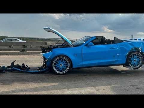 PRAY FOR US MY SON GOT IN A BAD ACCIDENT AMD TOTALED HIS NEW CAMARO