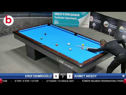 ERDİ DEMİROĞLU & AHMET AKSOY Bilardo Maçı - 