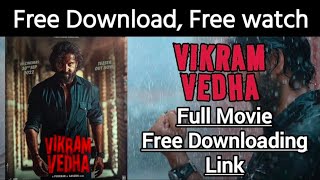 Vikram Vedha Full Movie free Download Link || free Download free Watching ||