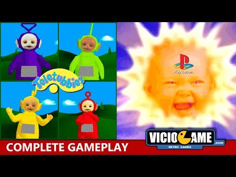 🎮 Teletubbies (PlayStation) Complete Gameplay