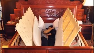 中華的地震対策😅