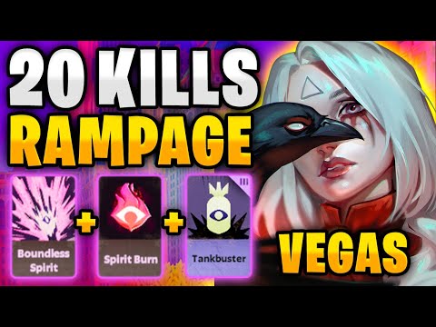 WHEN VINDICTA SOLO CARRIES AN ETERNUS LOBBY (20 kills rampage)