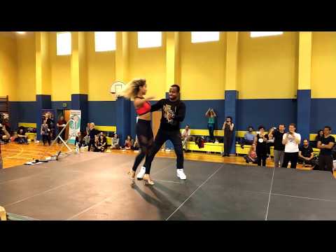 Carlos & Fernanda zouk demo - Silesian Zouk Festival 2017