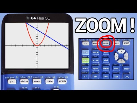 YouTube video about: How to zoom out on a graphing calculator?