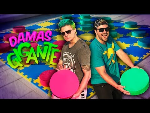 DISPUTA DE DAMAS GIGANTES - QUEM GANHOU?