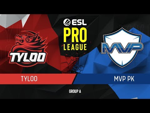CS:GO - MVP PK  vs. TYLOO [Dust2] Map 1 - Group A - ESL Pro League Season 9 APAC