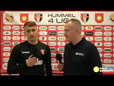 Maciek Żądło - wywiad z nowym zawodnikiem AKS 1947 Busko-Zdrój