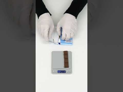 Ritter Sport - Kokos - Coconut - Chocolate - 100g - Unpacking + Weight Checking  - Real 100g?