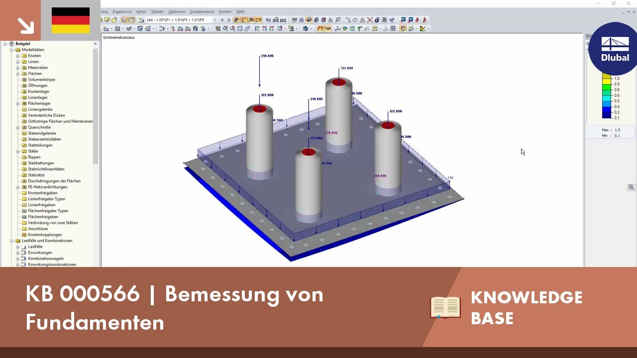 KB 000566 | Bemessung von Fundamenten