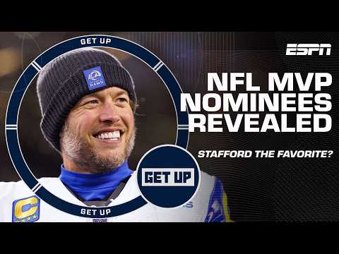BREAKING 🚨 NFL MVP finalists named: 4 QBs & WHO ELSE? 👀🏆 | Get Up