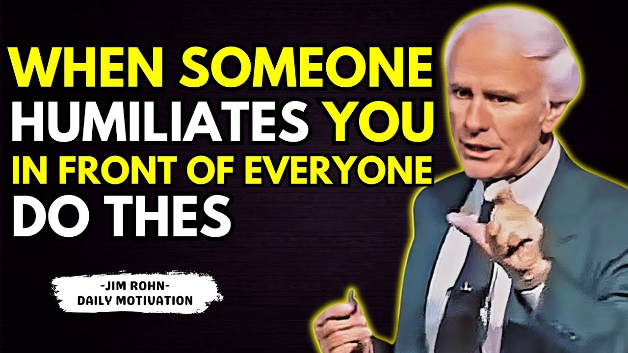 DO THIS AND PEOPLE WILL RESPECT YOU IMMEDIATELY: COMMAND RESPECT | JIM ROHN MOTIVATION