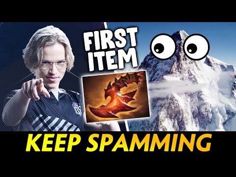 Topson Keep SPAMMING This Hero mid — SAME BUILD All Games