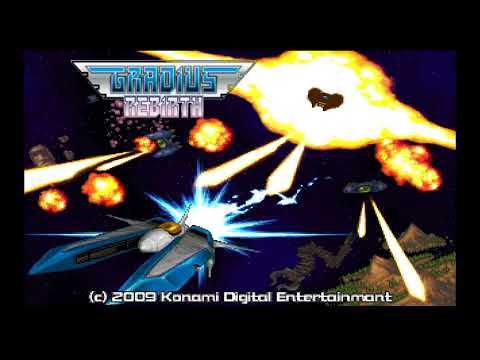 Gradius Rebirth (WiiWare) Gameplay