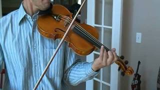 Violin G Harmonic Minor Scale 3 Octaves Demonstration