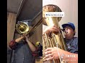 “Hey Baby” Trombone & Tuba Duet | Slides the Newsboy