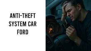 Anti Theft System Car Wont Start Ford