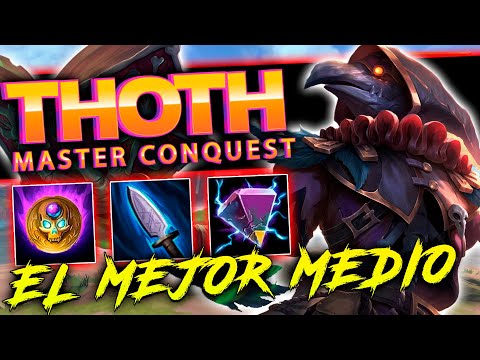 THOTH MID - EL MEJOR MEDIO AHORA - SMITE Master Conquest