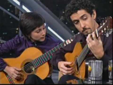 Duo Siqueira Lima no Programa do Jô - Tango Suite (Piazzolla)