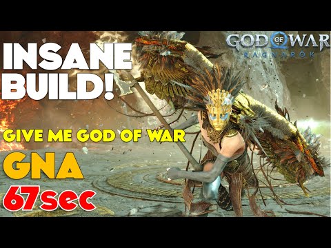 Insane Build! Defeat Gna easily on GMGOW in 67 sec [No Damage] - God of War Ragnarok
