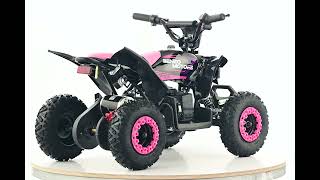 Elektrisches Kinderquad Beneo Motors Raptor pink - 800W