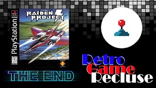 The Raiden Project (1995) Sony Playstation PS1 ending [Retro Gaming]