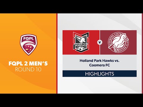 FQPL 2 Men's R10 - Holland Park Hawks vs. Coomera FC Highlights