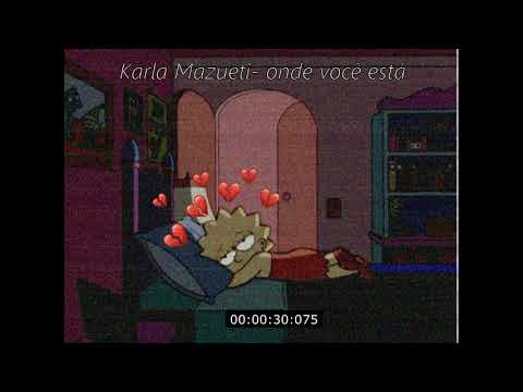 Karla Mazueti - Onde voce esta (Autoral)