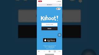 Kahoot game pin w/out apps