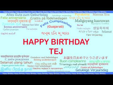 Tej   Languages Idiomas - Happy Birthday