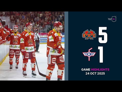 EHC Biel-Bienne vs. EHC Kloten - Game Highlights