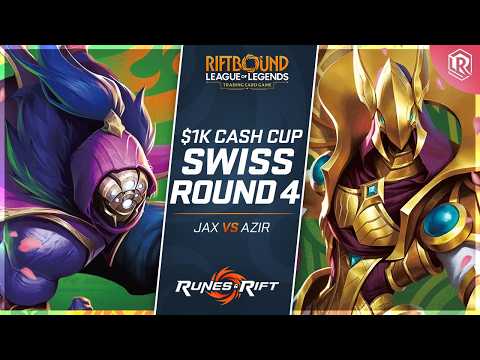 $1K Riftbound Tournament - Jax vs Azir - Round 4