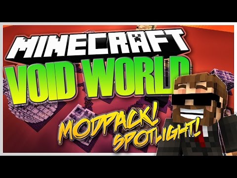 Minecraft - "Void World"- 1.7.10 -HQM - "NEW MOD PACK SPOTLIGHT " - EP 00