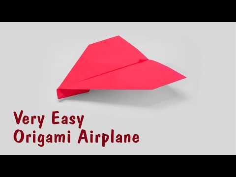How to make a paper airplane model Origami Easy F14 Tomcat