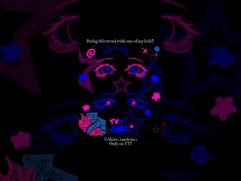 TV GIRL TREND 🩷💙 // Ft: ​⁠@levi_loves_himself  // #pleasedontletthisflop #art #tvgirl