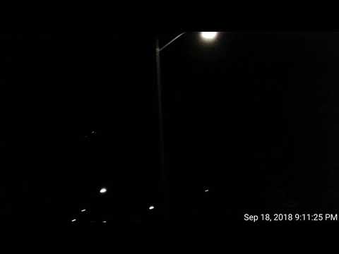 Airplane flying low at night in nola 9-18-2018 918PM