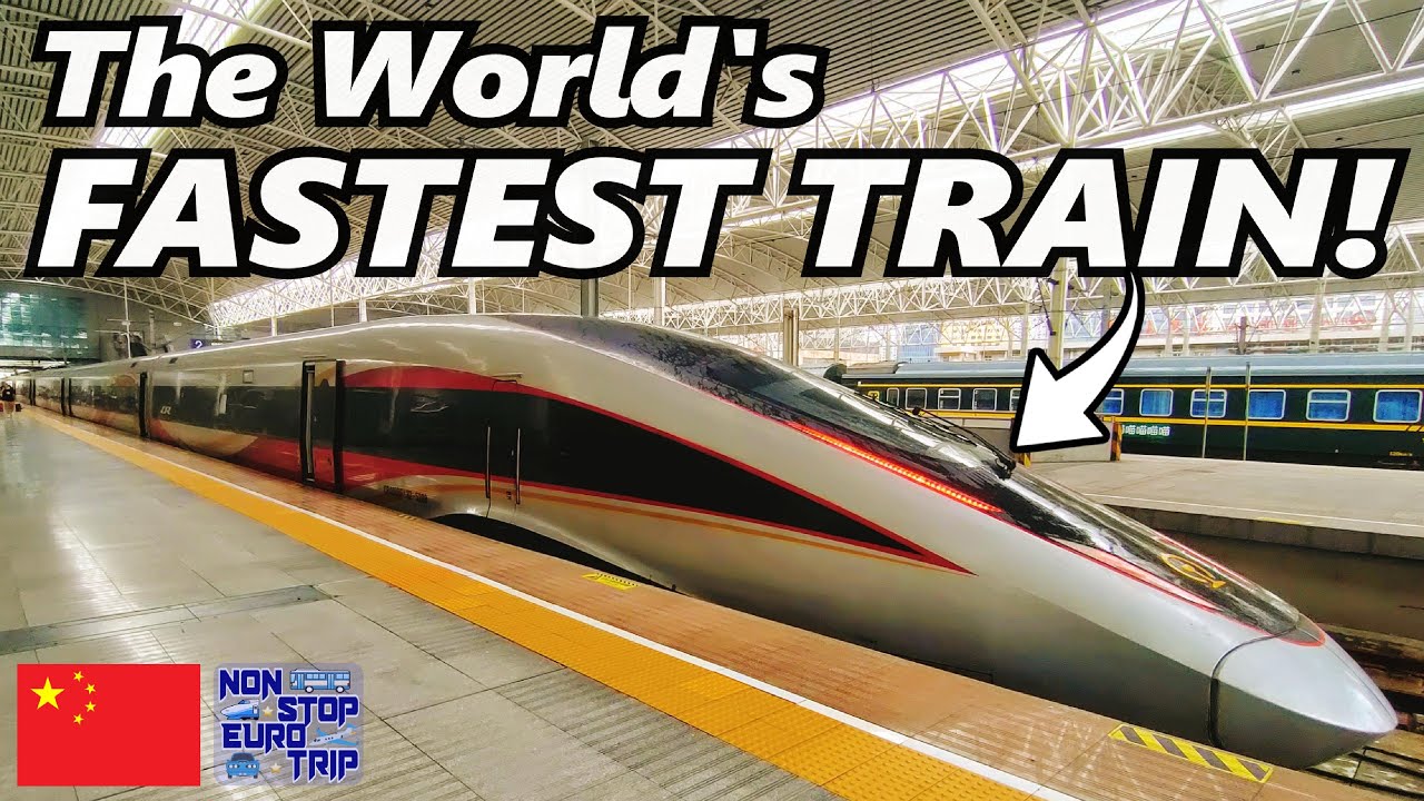 China's 400kmh ULTRA high-speed train with LIE-FLAT Suites!
