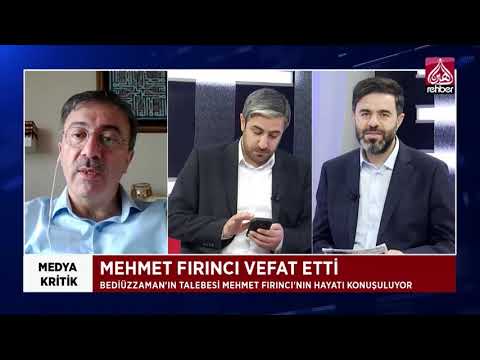 Said Yüce'nin Rehber TV de Fırıncı ağabey'in vefatı vesilesiyle konuşması