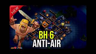 BEST BH6 Base Link 2026! 🏆 Anti-Giant & Night Witch (Builder Hall 6)