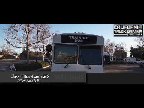 California Truck Driving Academy. - Class B Bus - Offset Back Left