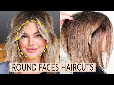 Most Flattering Haircuts for Round Faces