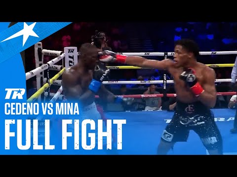 Cedeño Makes His Presence Felt vs Mina