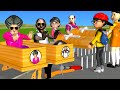 Scary Teacher 3D vs Squid Game Wooden Road Driving 5 Times Challenge Miss T and Granny Loser