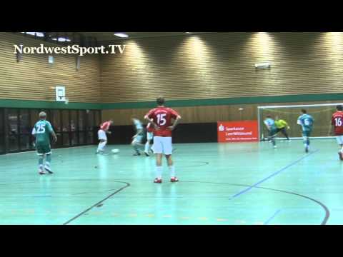 NORDWESTSPORT.TV: SV Ems Jemgum - GW Firrel 0:1 Hallenkreismeisterschaft Leer 2012