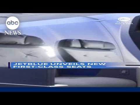 JetBlue unveils new first-class seats