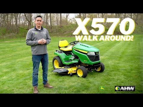 THE BEST John Deere X570 Walk Around | AHW LLC